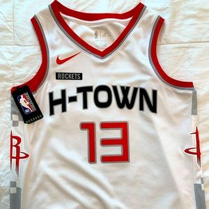 Nike NBA Basketball Jersey. New, never worn Houston Rockets. Size M